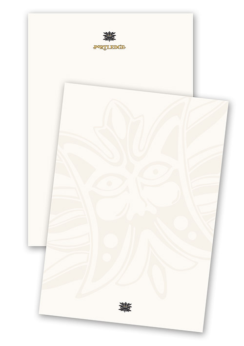 image of the Portledge stationery